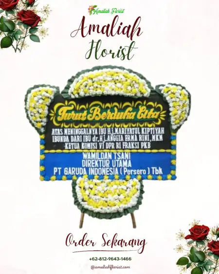 Papan Bunga Duka cileduk